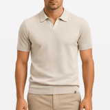 Polo Shirt van Polyester - Textuur