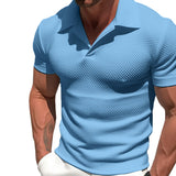 Polo in Polyester Mélange - Zip