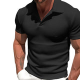 Polo in Polyester Mélange - Zip