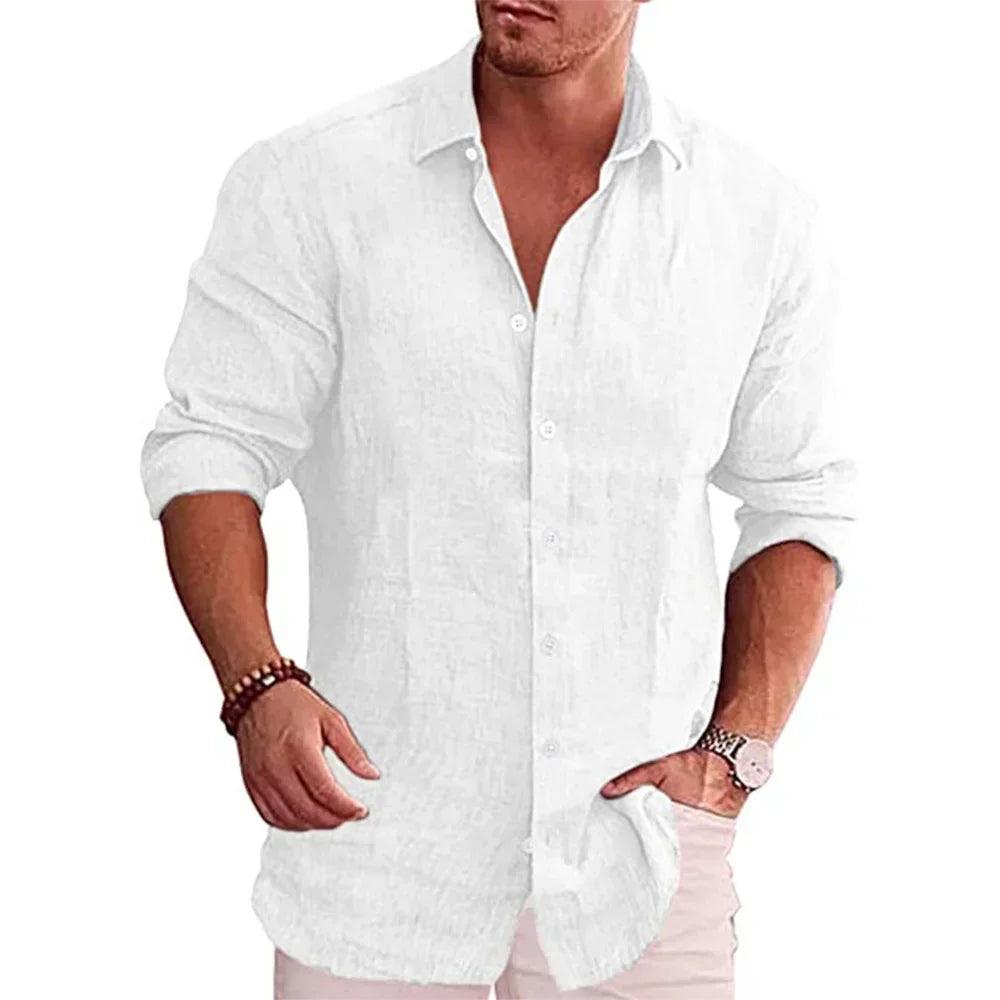 Chemise van Polyester Mix - Reversible