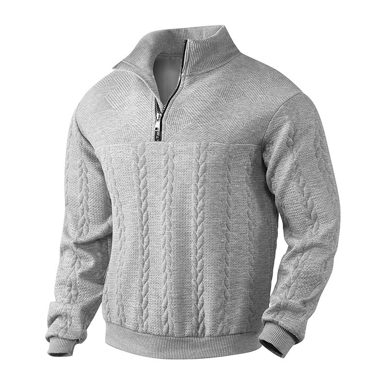 João - Ademend Pull met Halve Rits