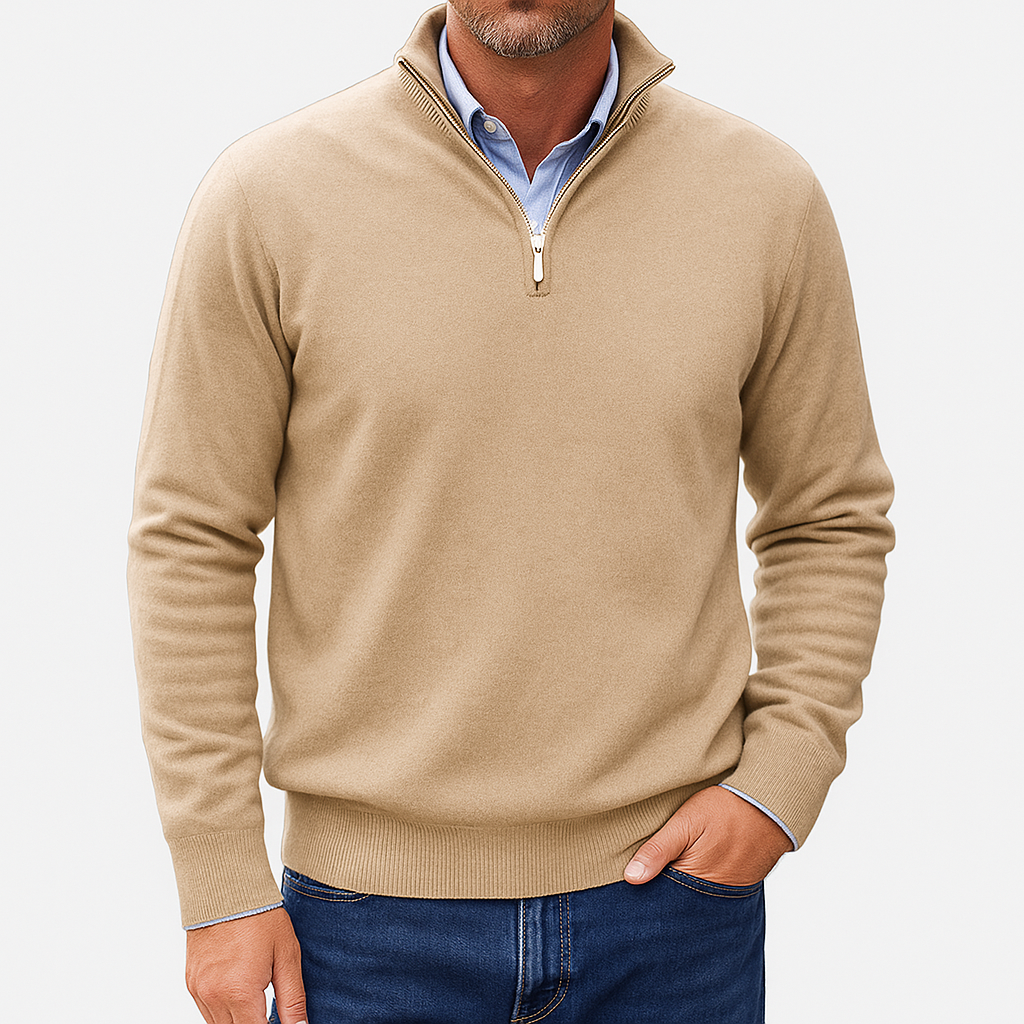 Pull Col Montant - Lichtgewicht Brei