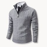 João - Gebreide Zip-Up Prestatietechniek
