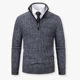 João - Gebreide Zip-Up Prestatietechniek