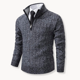 João - Gebreide Zip-Up Prestatietechniek