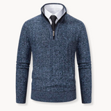 João - Gebreide Zip-Up Prestatietechniek