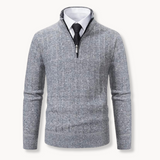 João - Gebreide Zip-Up Prestatietechniek