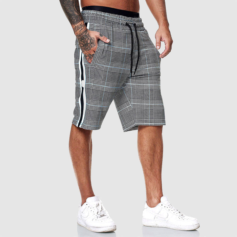 Geruite Shorts