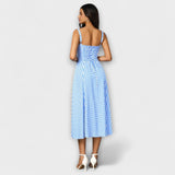 Hoop - Rüschentop Jurk met Splitdetail
