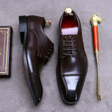 Chique Leren Kantoor Schoenen