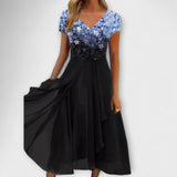 Lara - Dames Chiffon Partykleed