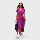 Lila Rosa - Boho Chic Jurk