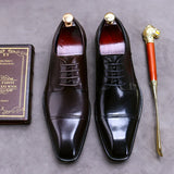 Chique Leren Kantoor Schoenen