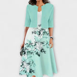 Dames Midi Jurk met Blazer