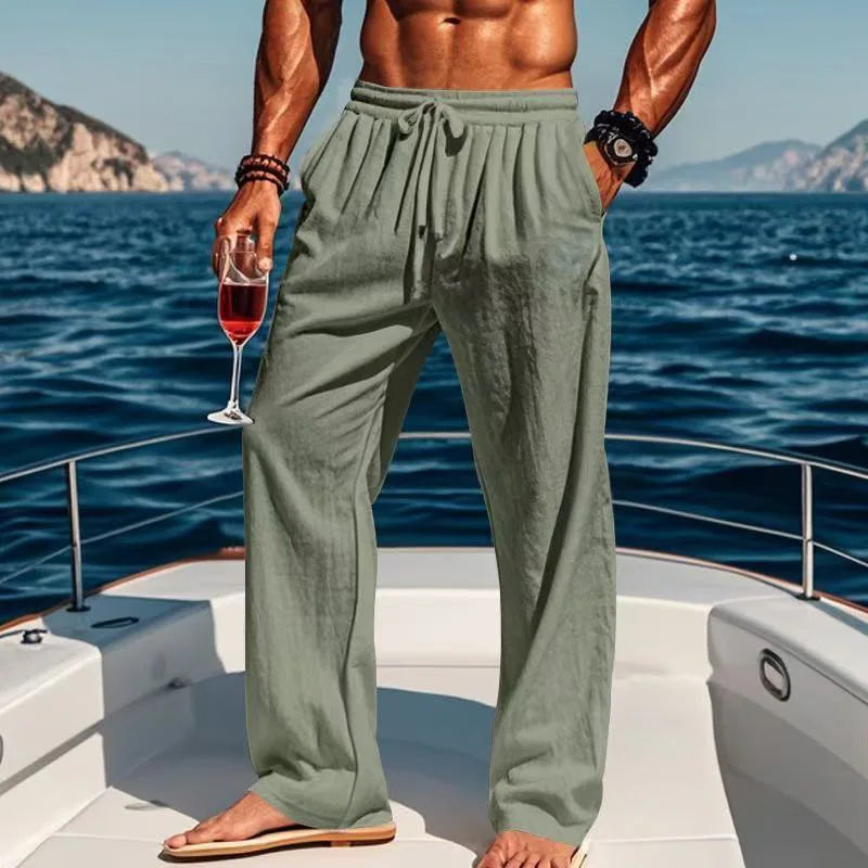 Linnen Hawaii Broek
