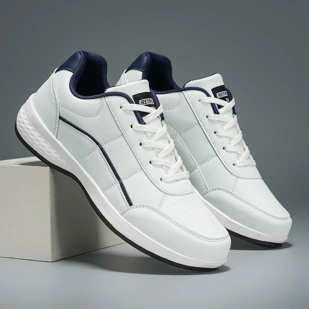 Elegante Leren Sneakers