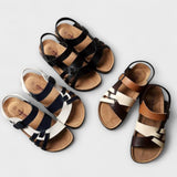 Martina - Luxe Leren Sandalen