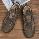 Stedelijke leren schoenen