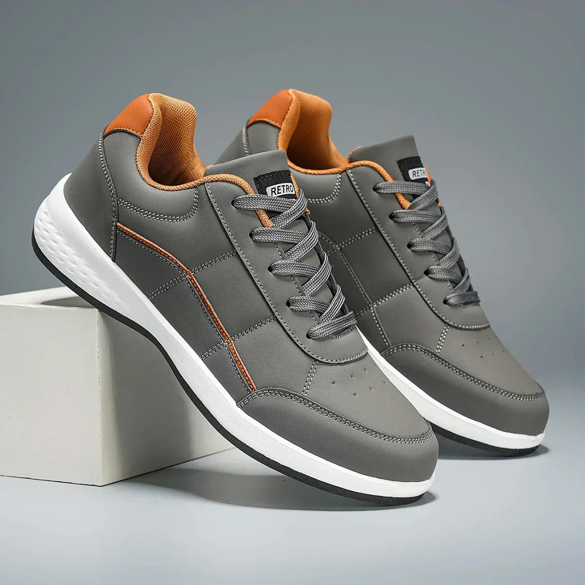 Elegante Leren Sneakers