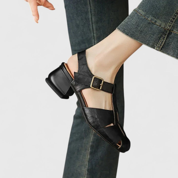 Madilyn | Elegante Leren Sandalen