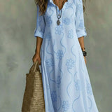 Zomer Maxi-jurk met Bloemen Sienna