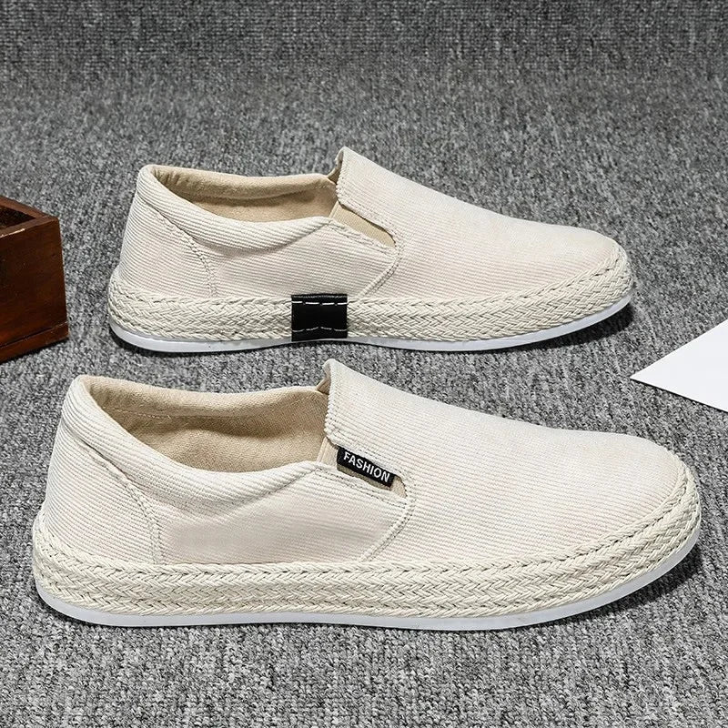 Ademende Canvas Sneakers om Aan te Trekker