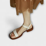 Elsen - Juneya Lederen Sandalen