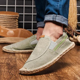 Elegante Linnen Espadrilles