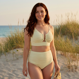 Marijke | Bikini met U-sluiting en hoge taille