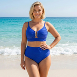 Marijke | Bikini met U-sluiting en hoge taille