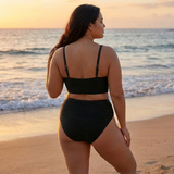 Marijke | Bikini met U-sluiting en hoge taille