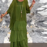 Lara – Elegante lange en luchtige jurk