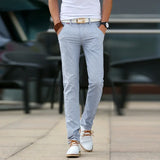 Linnen Slim Fit Broeken