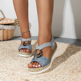 Comfortabele Ergonomische Sandalen met Verhoogde Hak