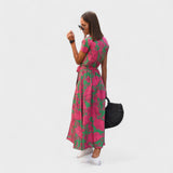 Lila Rosa - Boho Chic Jurk