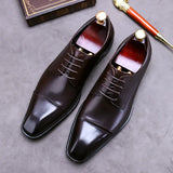 Chique Leren Kantoor Schoenen