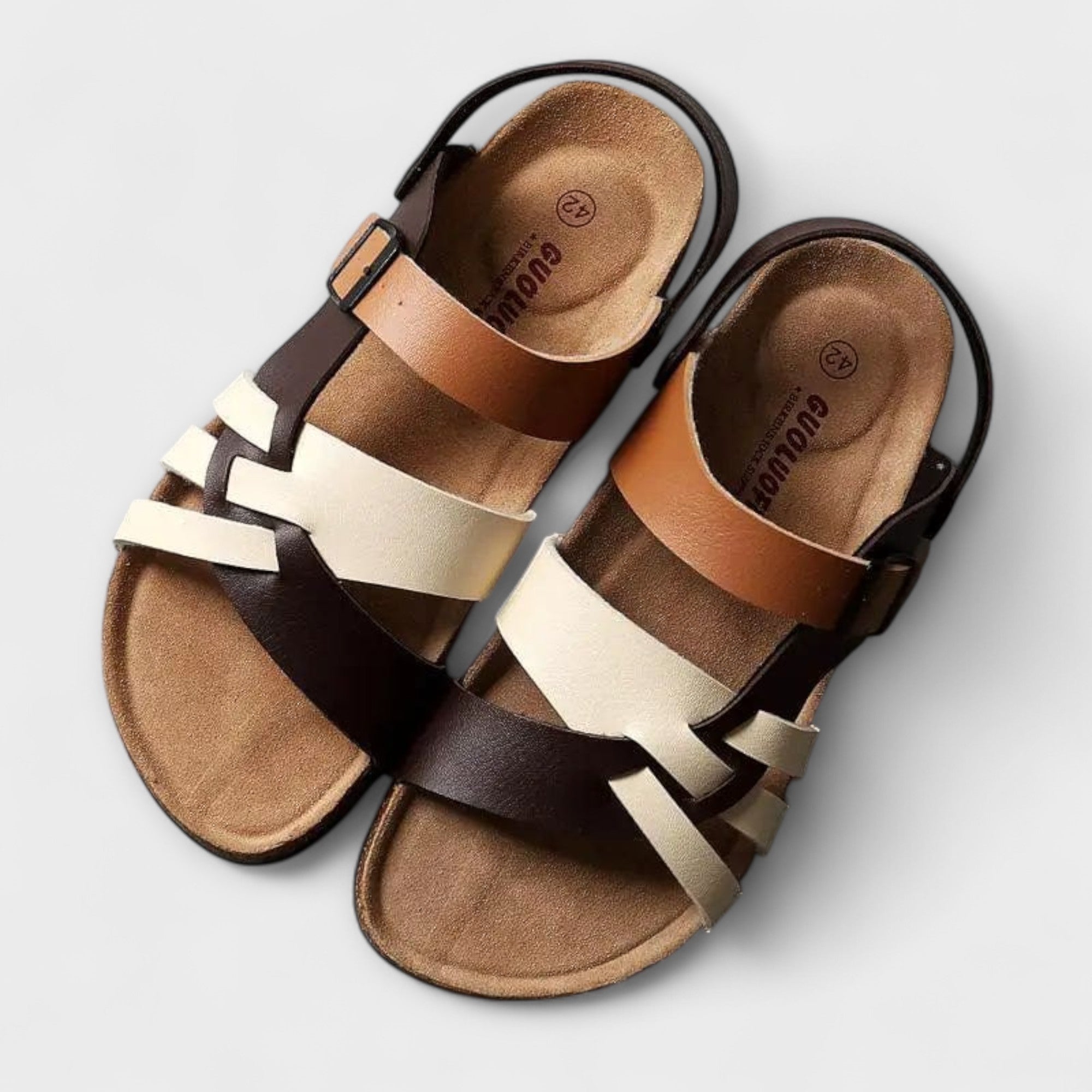 Martina - Luxe Leren Sandalen