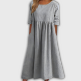 Sofia | Jurk in Blauwe Harmonie