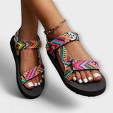 Zomer Flache Dames Sandalen van Henneptouw