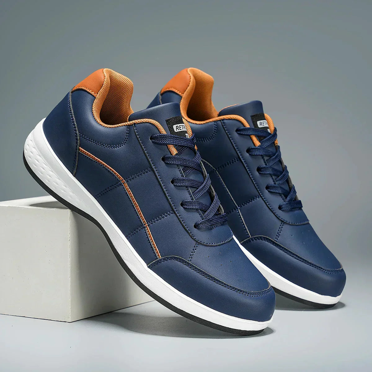 Elegante Leren Sneakers