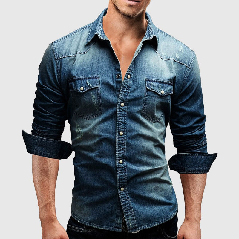 Chemise - Voorkant met Gestructureerde Knopen