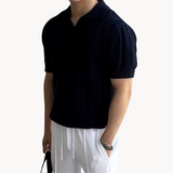 Shirt - Mesh met Open Kraag