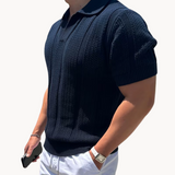 Shirt - Mesh met Open Kraag