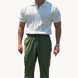 Shirt - Mesh met Open Kraag