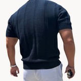 Shirt - Mesh met Open Kraag