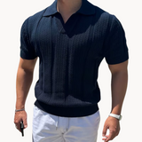 Shirt - Mesh met Open Kraag