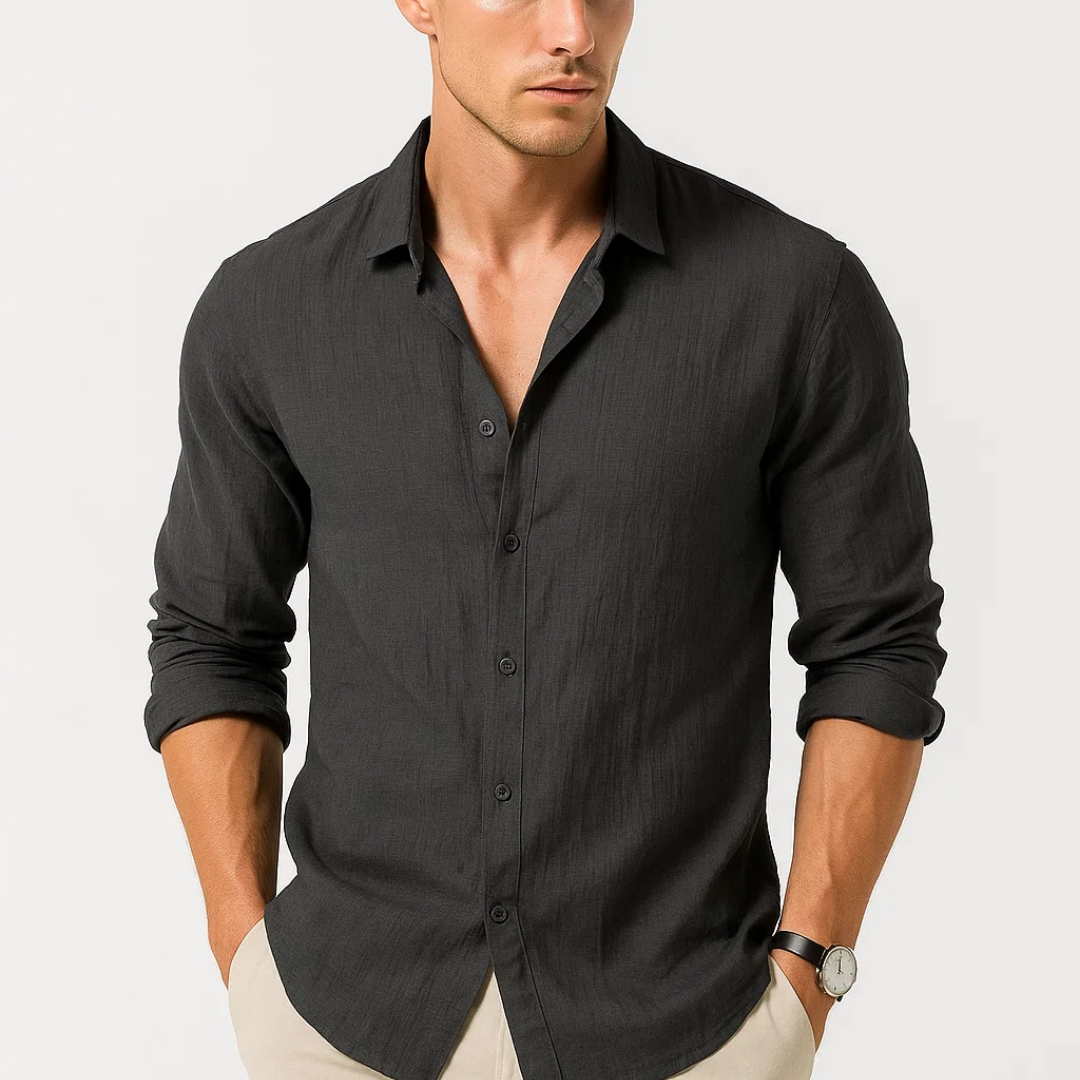 Overhemd - Slim Fit Volledige Knopen
