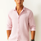 Overhemd - Slim Fit Volledige Knopen