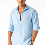 Overhemd - Slim Fit Volledige Knopen