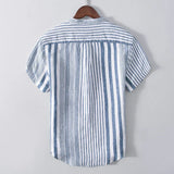 Shirt - Ademend Gestreept Ontwerp